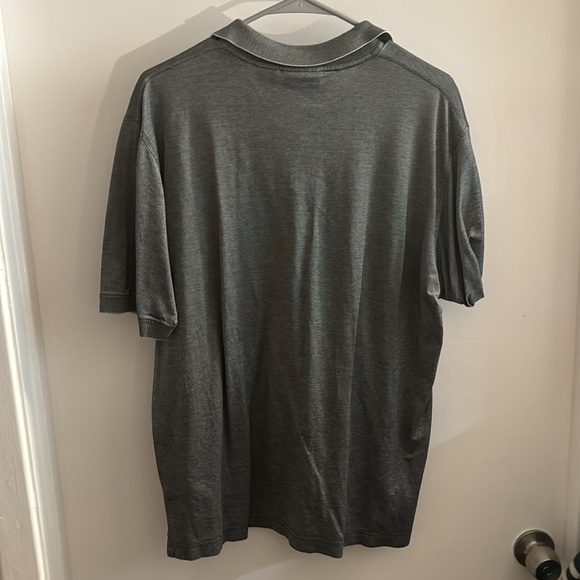 Daniel Cremieux - Silver Polo Shirt - Short Sleeve - Size L - Picture 4 of 4